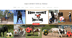 Desktop Screenshot of equi-spirit-toys.com